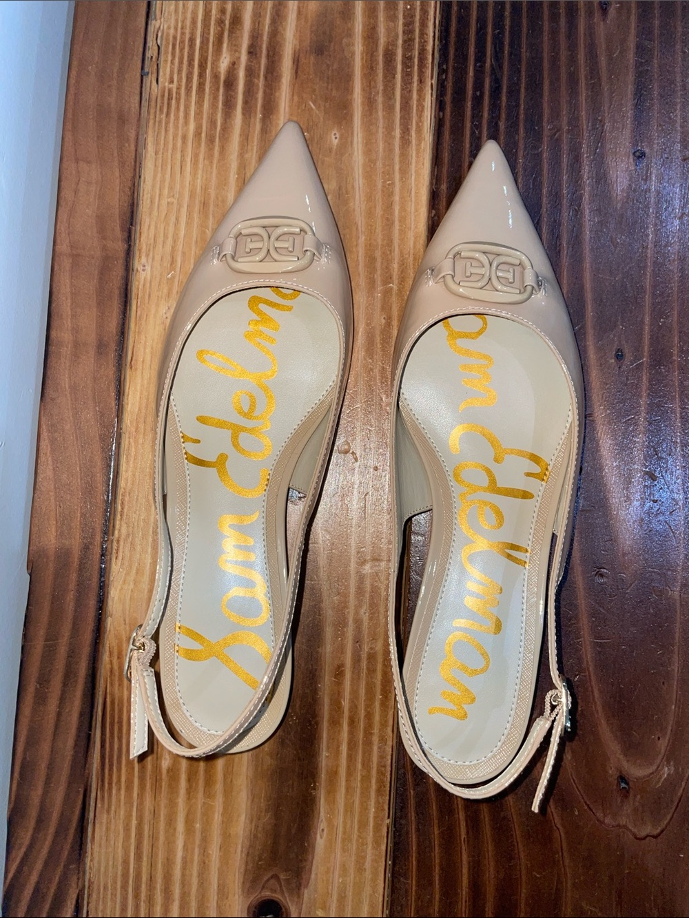 Sam Edelman Women's Aggie Pump Kitten Heels In Sienna Tan Size 7.5 NWOT - Picture 8 of 13